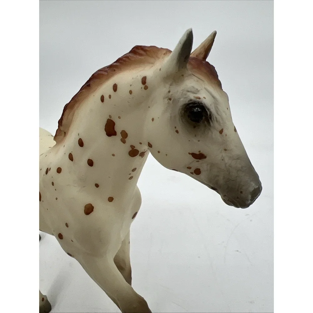 Breyer Stablemates Scrambling Foal Brown Leopard Appaloosa Horse Mold 5613